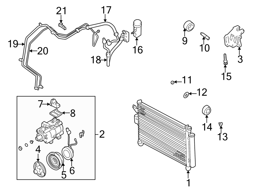 6AIR CONDITIONER & HEATER. COMPRESSOR & LINES. CONDENSER.https://images.simplepart.com/images/parts/motor/fullsize/1041068.png