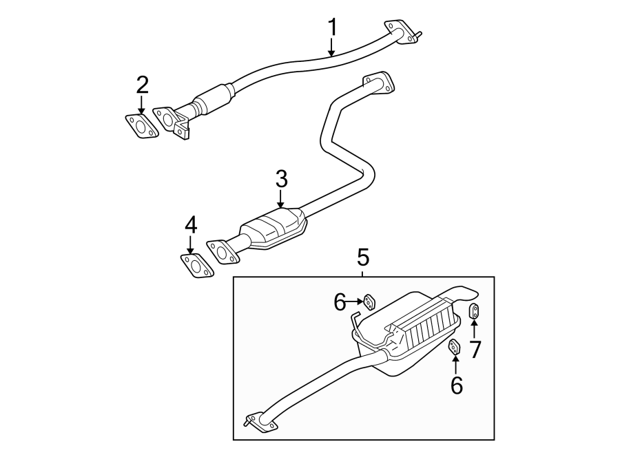 7EXHAUST SYSTEM. EXHAUST COMPONENTS.https://images.simplepart.com/images/parts/motor/fullsize/1041205.png