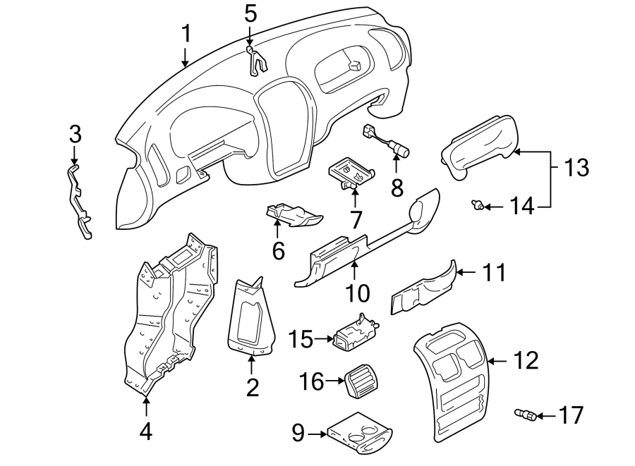 13INSTRUMENT PANEL.https://images.simplepart.com/images/parts/motor/fullsize/1041345.png