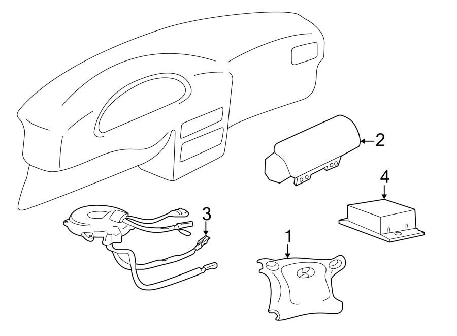 Diagram RESTRAINT SYSTEMS. AIR BAG COMPONENTS. for your 2014 Hyundai Elantra Coupe   