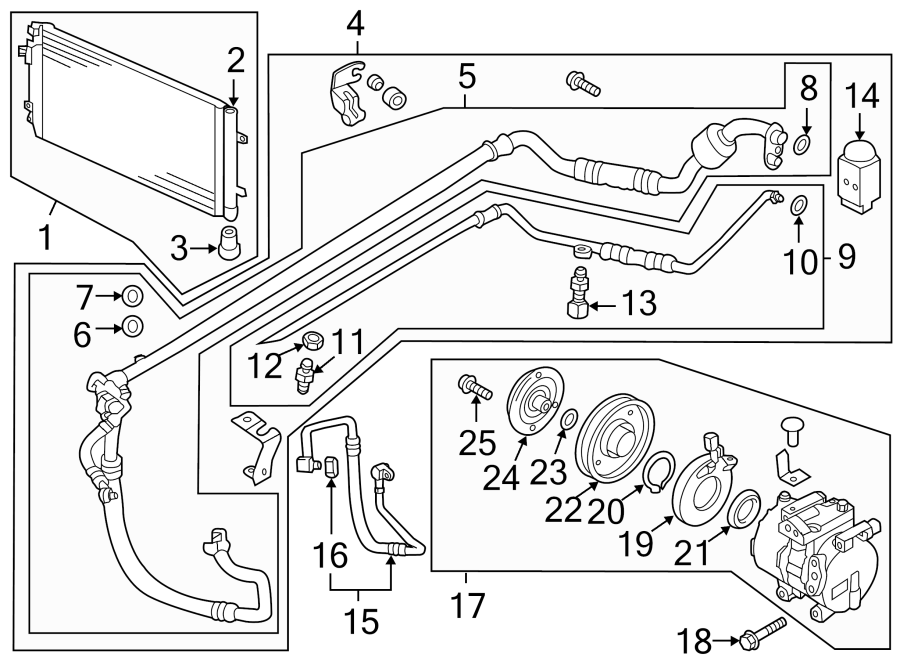 3AIR CONDITIONER & HEATER. COMPRESSOR & LINES. CONDENSER.https://images.simplepart.com/images/parts/motor/fullsize/1043060.png