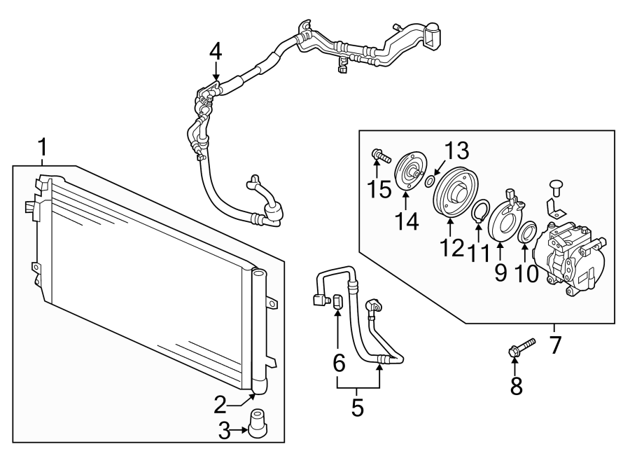 1AIR CONDITIONER & HEATER. COMPRESSOR & LINES. CONDENSER.https://images.simplepart.com/images/parts/motor/fullsize/1043061.png