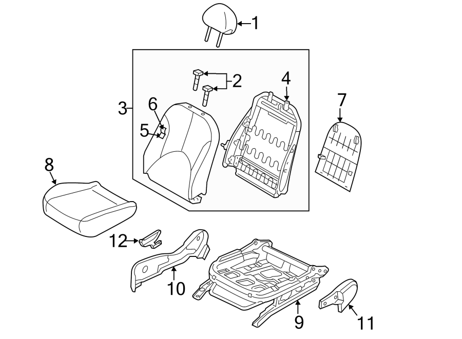 2SEATS & TRACKS. FRONT SEAT COMPONENTS.https://images.simplepart.com/images/parts/motor/fullsize/1043300.png