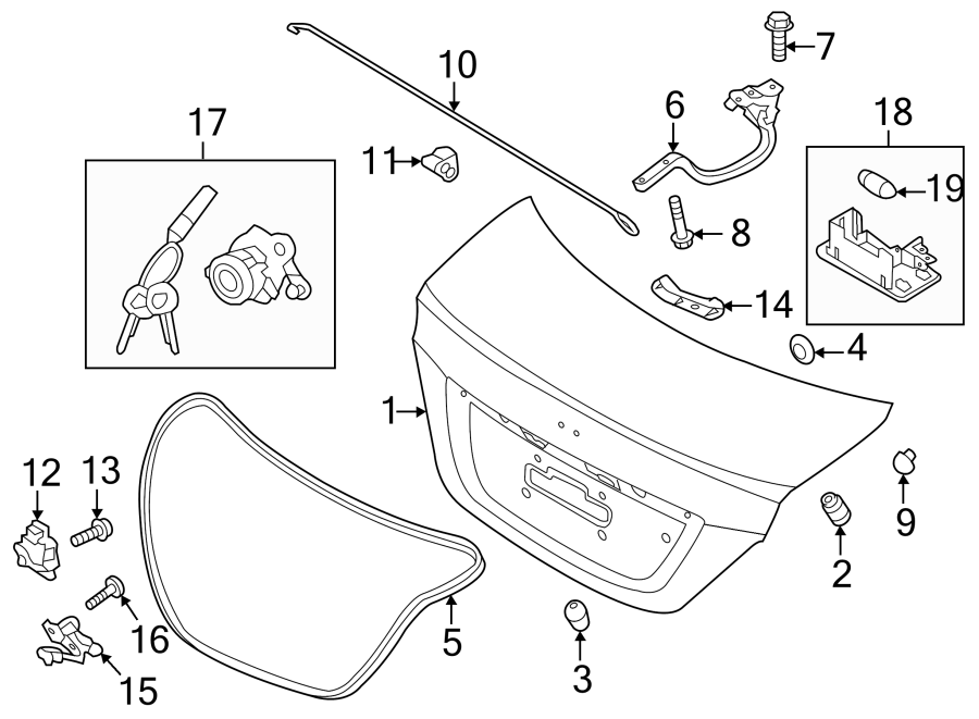 9TRUNK LID. LID & COMPONENTS.https://images.simplepart.com/images/parts/motor/fullsize/1043525.png