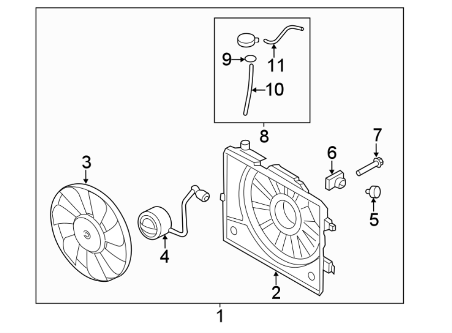 1COOLING FAN.https://images.simplepart.com/images/parts/motor/fullsize/1045040.png