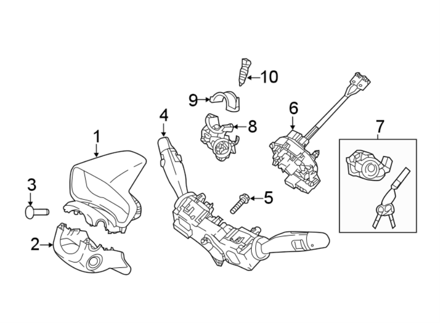 2STEERING COLUMN. SHROUD. SWITCHES & LEVERS.https://images.simplepart.com/images/parts/motor/fullsize/1045240.png