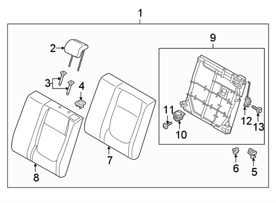 13SEATS & TRACKS. REAR SEAT COMPONENTS.https://images.simplepart.com/images/parts/motor/fullsize/1045350.png