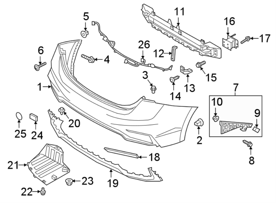 18REAR BUMPER. BUMPER & COMPONENTS.https://images.simplepart.com/images/parts/motor/fullsize/1045570.png