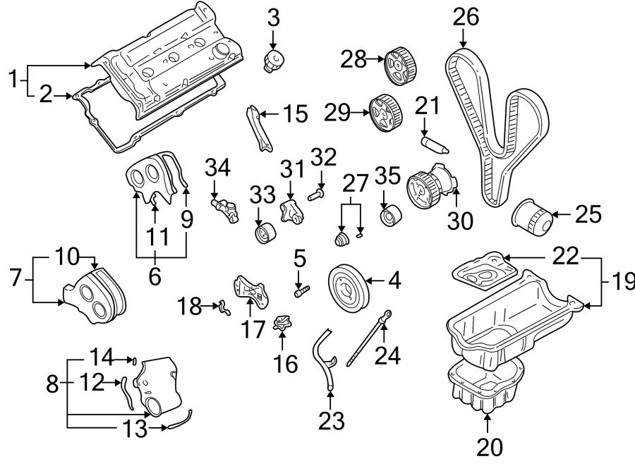 1ENGINE / TRANSAXLE. ENGINE PARTS.https://images.simplepart.com/images/parts/motor/fullsize/1050170.png