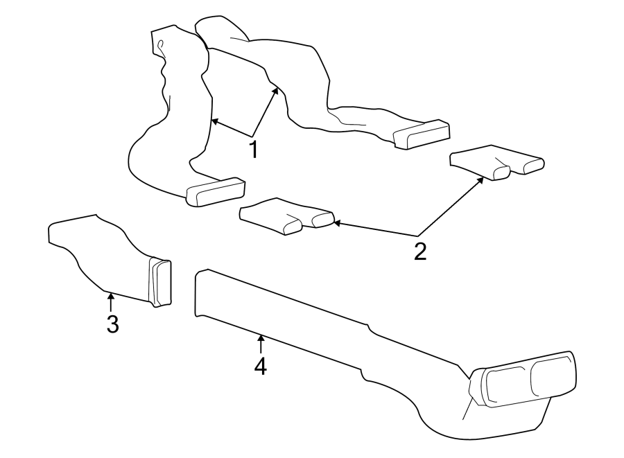 Diagram INSTRUMENT PANEL. DUCTS. for your 2001 Hyundai Elantra   