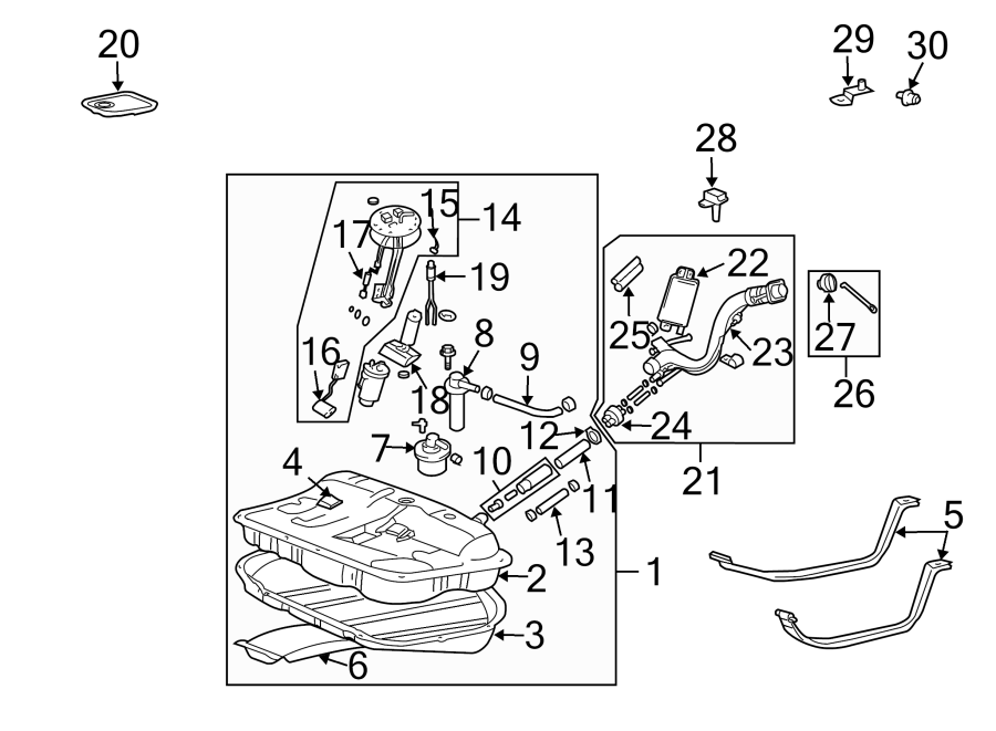 10FUEL SYSTEM COMPONENTS.https://images.simplepart.com/images/parts/motor/fullsize/1050501.png