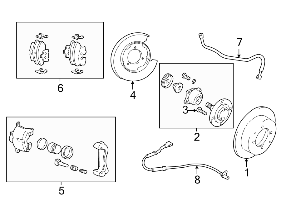 1REAR SUSPENSION. BRAKE COMPONENTS.https://images.simplepart.com/images/parts/motor/fullsize/1050505.png