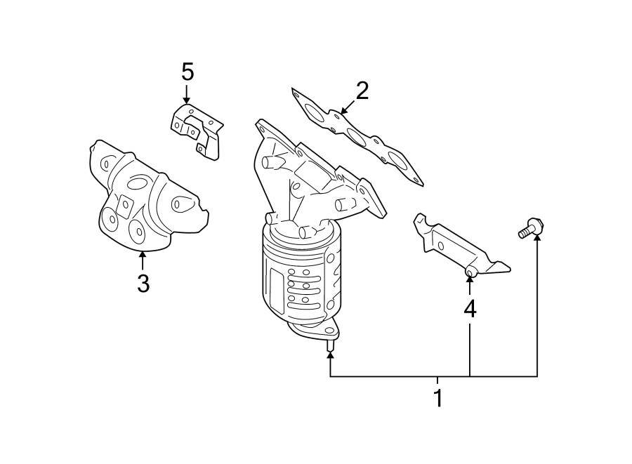 1EXHAUST SYSTEM. MANIFOLD.https://images.simplepart.com/images/parts/motor/fullsize/1051160.png