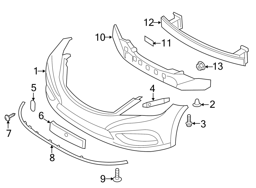 4FRONT BUMPER & GRILLE. BUMPER & COMPONENTS.https://images.simplepart.com/images/parts/motor/fullsize/1052005.png