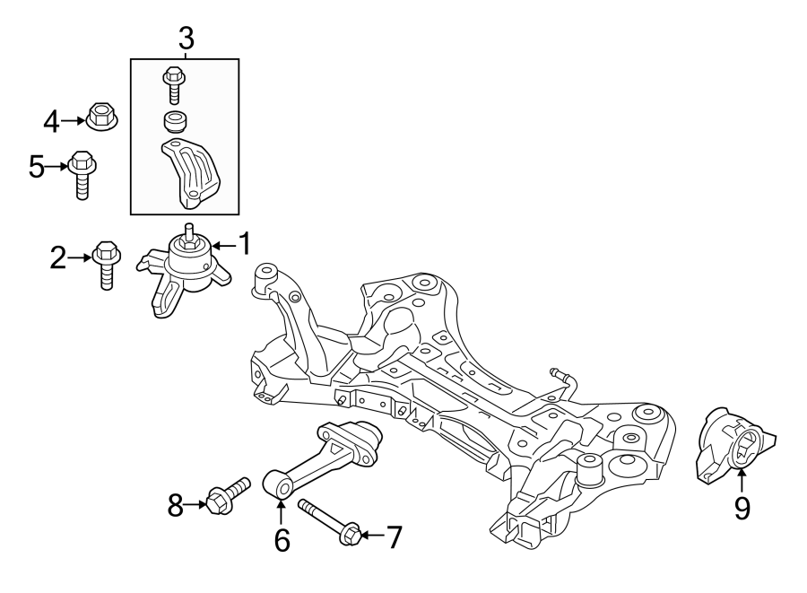 6ENGINE / TRANSAXLE. ENGINE & TRANS MOUNTING.https://images.simplepart.com/images/parts/motor/fullsize/1052145.png