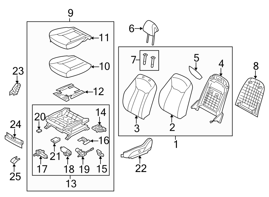 8SEATS & TRACKS. DRIVER SEAT COMPONENTS.https://images.simplepart.com/images/parts/motor/fullsize/1052300.png