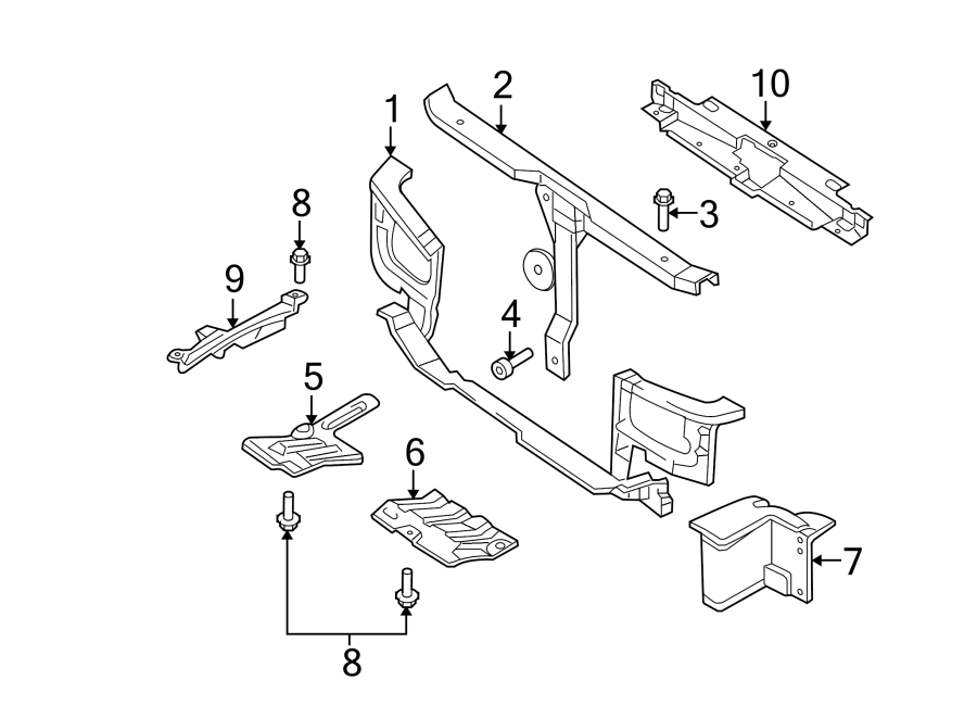 10RADIATOR SUPPORT.https://images.simplepart.com/images/parts/motor/fullsize/1055030.png