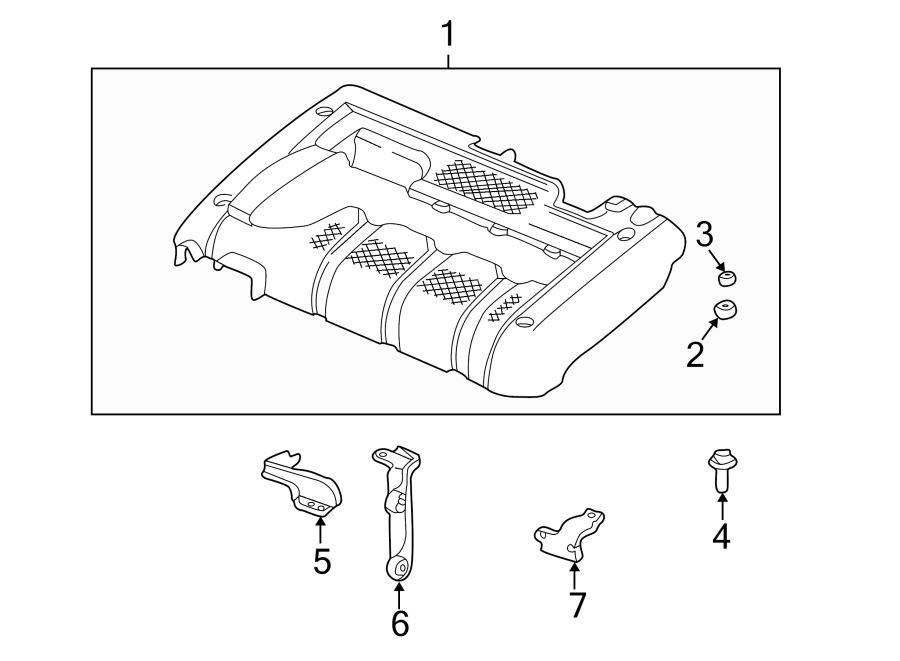 7ENGINE / TRANSAXLE. ENGINE APPEARANCE COVER.https://images.simplepart.com/images/parts/motor/fullsize/1055157.png