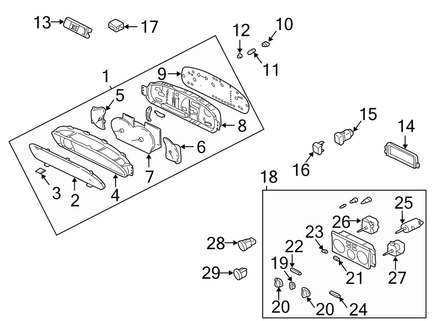 11INSTRUMENT PANEL. CLUSTER & SWITCHES.https://images.simplepart.com/images/parts/motor/fullsize/1055255.png