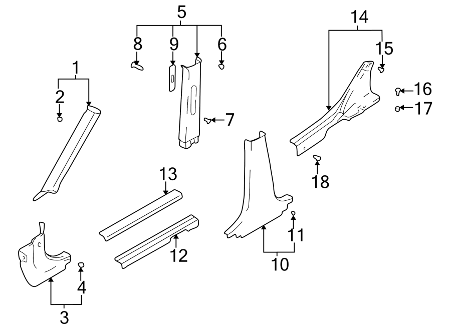 7PILLARS. ROCKER & FLOOR. INTERIOR TRIM.https://images.simplepart.com/images/parts/motor/fullsize/1055355.png