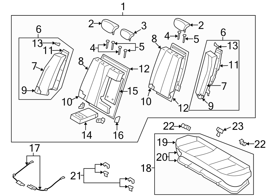 7SEATS & TRACKS. REAR SEAT COMPONENTS.https://images.simplepart.com/images/parts/motor/fullsize/1056302.png