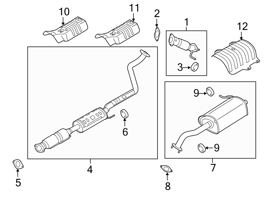 12EXHAUST SYSTEM. EXHAUST COMPONENTS.https://images.simplepart.com/images/parts/motor/fullsize/1057192.png