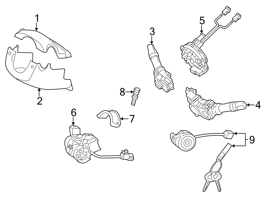 2STEERING COLUMN. SHROUD. SWITCHES & LEVERS.https://images.simplepart.com/images/parts/motor/fullsize/1057240.png