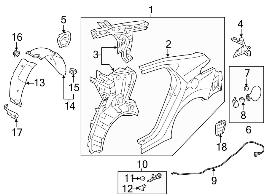 18QUARTER PANEL & COMPONENTS.https://images.simplepart.com/images/parts/motor/fullsize/1057457.png