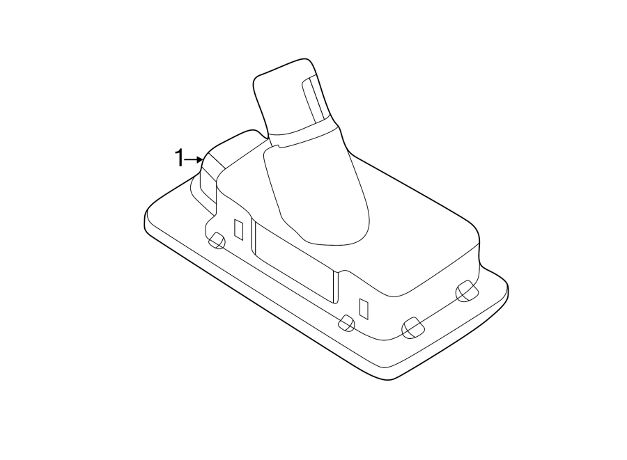 Diagram REAR LAMPS. LICENSE LAMPS. for your 2020 Hyundai Veloster N   