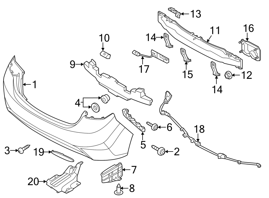 12REAR BUMPER. BUMPER & COMPONENTS.https://images.simplepart.com/images/parts/motor/fullsize/1057550.png