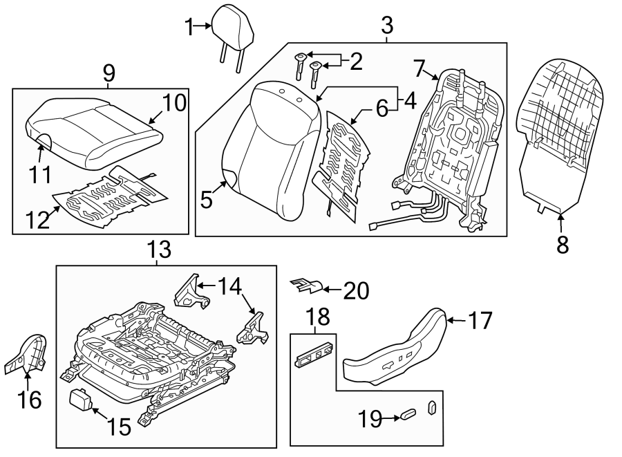 1SEATS & TRACKS. DRIVER SEAT COMPONENTS.https://images.simplepart.com/images/parts/motor/fullsize/1057580.png