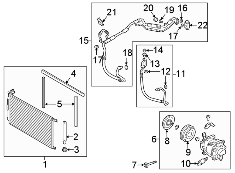 3AIR CONDITIONER & HEATER. COMPRESSOR & LINES. CONDENSER.https://images.simplepart.com/images/parts/motor/fullsize/1058065.png