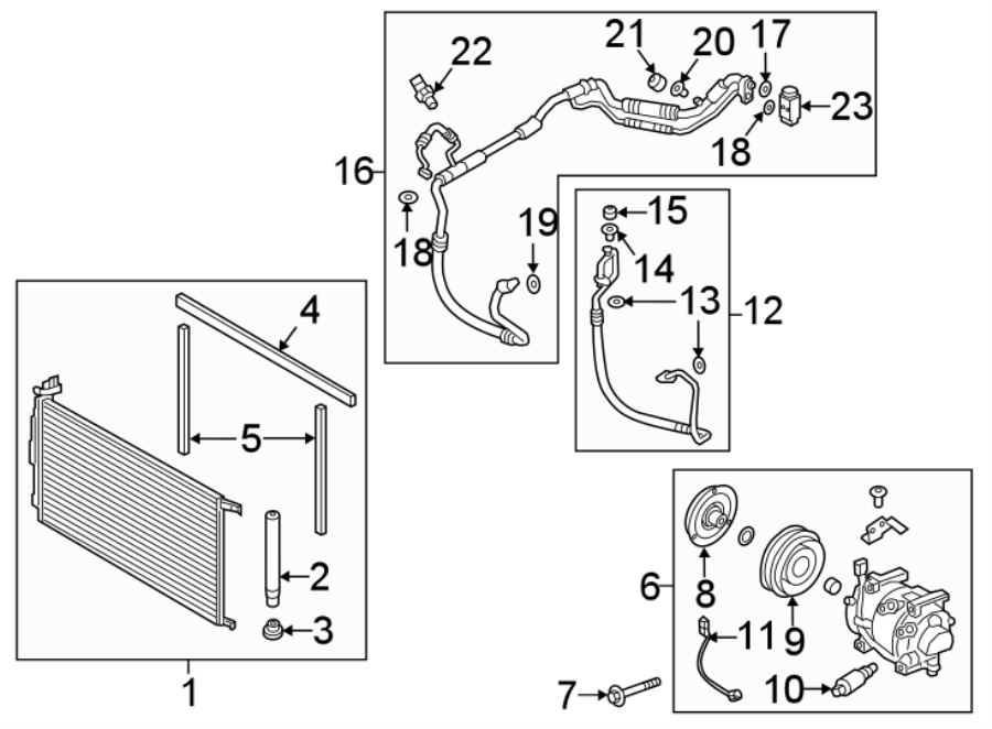 12AIR CONDITIONER & HEATER. COMPRESSOR & LINES. CONDENSER.https://images.simplepart.com/images/parts/motor/fullsize/1058066.png