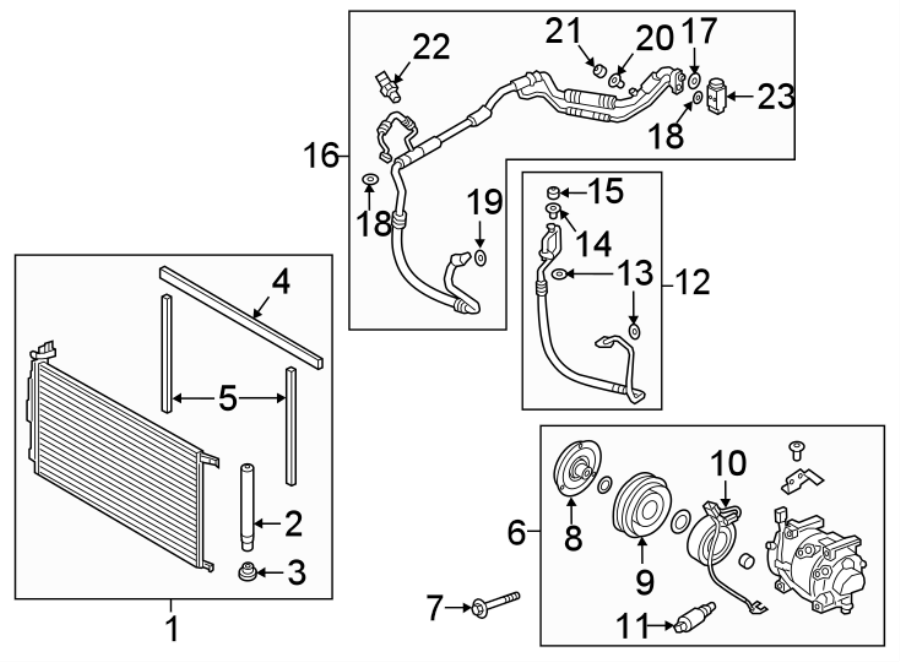 3AIR CONDITIONER & HEATER. COMPRESSOR & LINES. CONDENSER.https://images.simplepart.com/images/parts/motor/fullsize/1058068.png