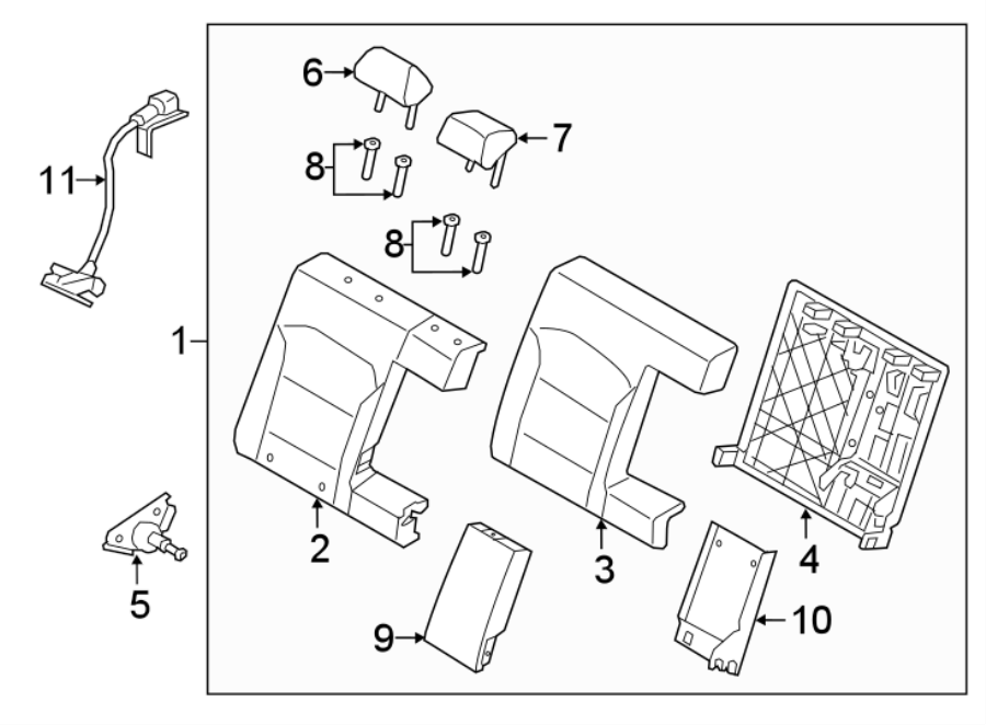 8SEATS & TRACKS. REAR SEAT COMPONENTS.https://images.simplepart.com/images/parts/motor/fullsize/1058431.png