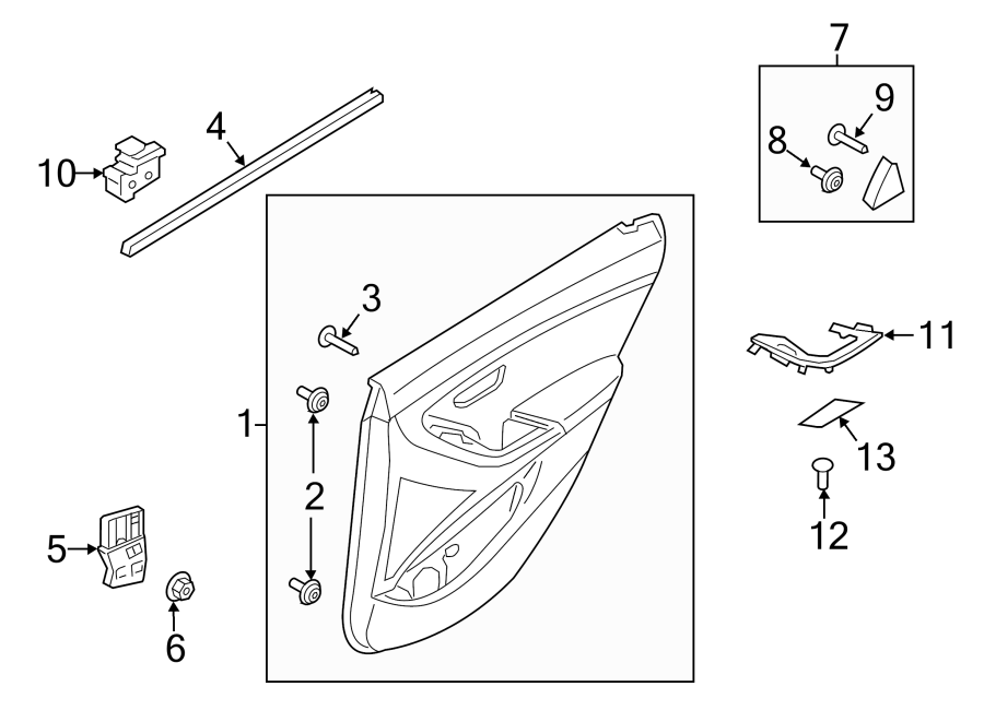 6REAR DOOR. INTERIOR TRIM.https://images.simplepart.com/images/parts/motor/fullsize/1059430.png