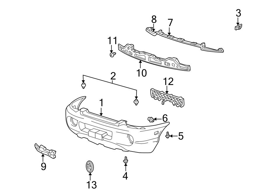 5FRONT BUMPER. BUMPER & COMPONENTS.https://images.simplepart.com/images/parts/motor/fullsize/1060010.png