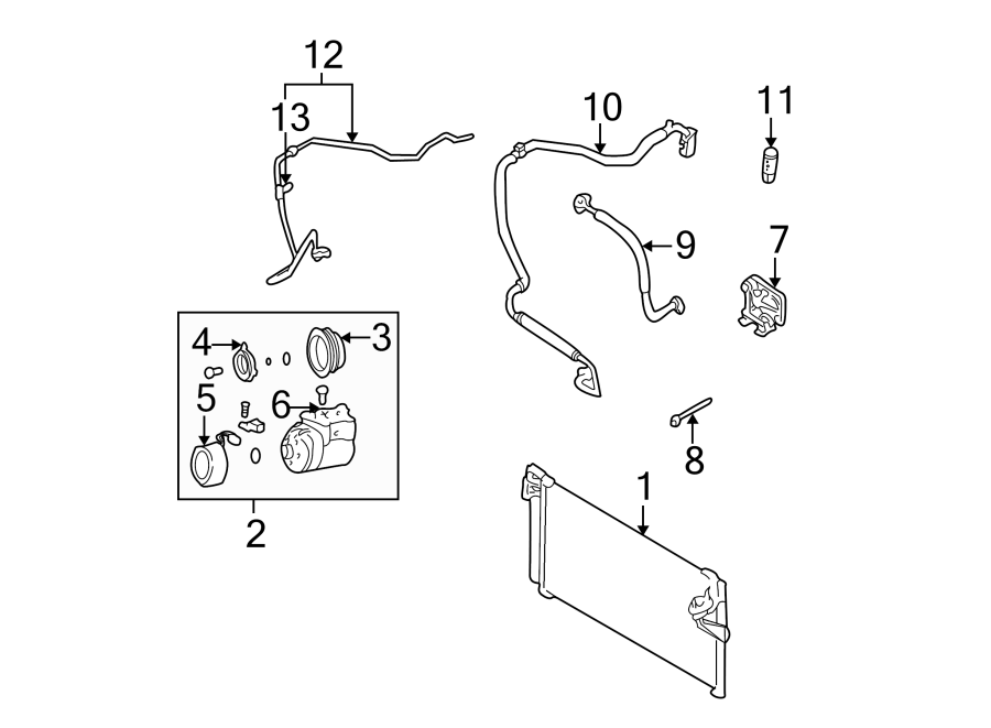 8AIR CONDITIONER & HEATER. COMPRESSOR & LINES. CONDENSER.https://images.simplepart.com/images/parts/motor/fullsize/1060095.png