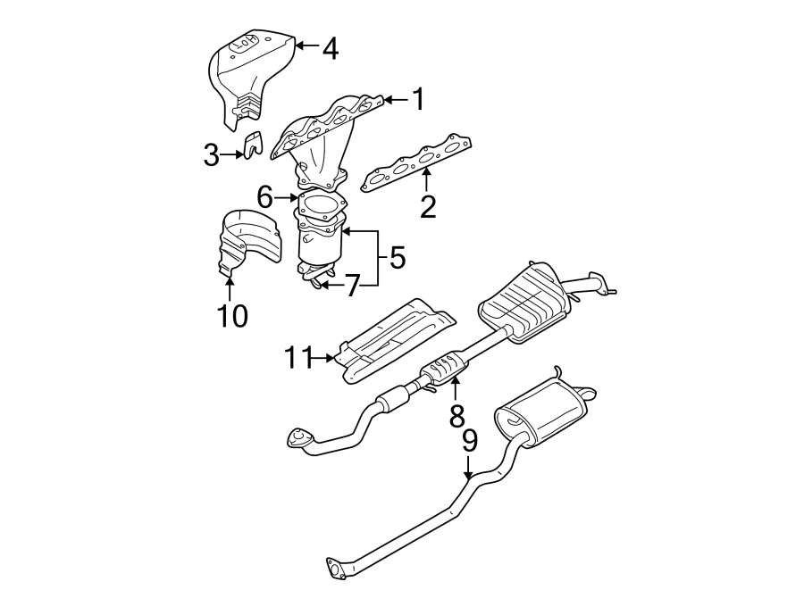 8EXHAUST SYSTEM. EXHAUST COMPONENTS. MANIFOLD.https://images.simplepart.com/images/parts/motor/fullsize/1060245.png