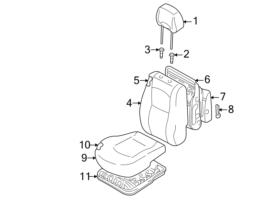 4SEATS & TRACKS. FRONT SEAT COMPONENTS.https://images.simplepart.com/images/parts/motor/fullsize/1060405.png