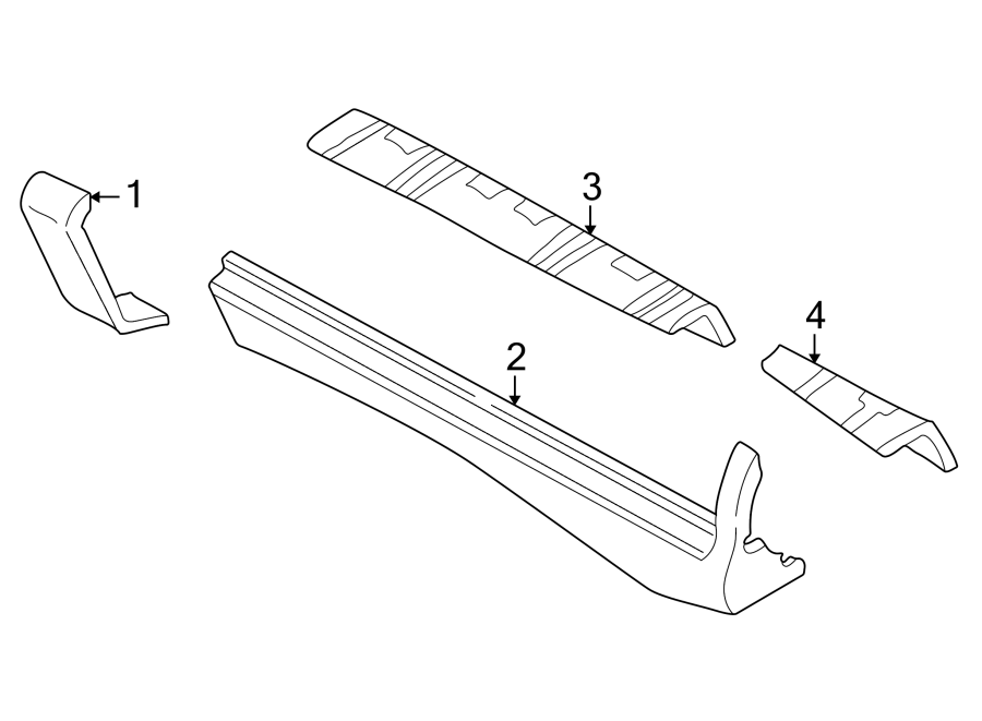 Diagram Pillars. Rocker & floor. Exterior trim. for your 2010 Hyundai Sonata 2.4L M/T GLS Sedan 