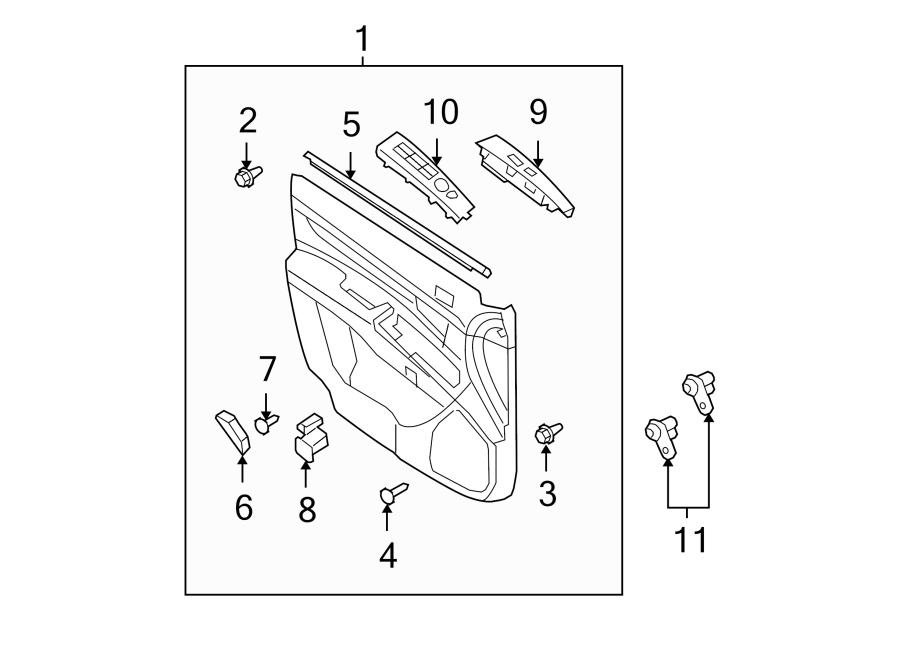 11FRONT DOOR. INTERIOR TRIM.https://images.simplepart.com/images/parts/motor/fullsize/1061560.png