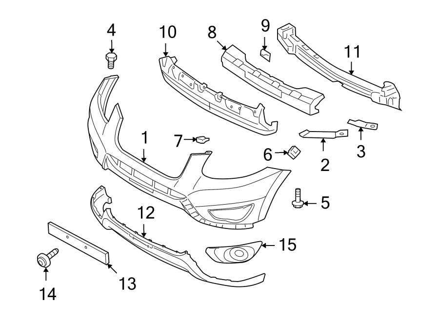 4FRONT BUMPER. BUMPER & COMPONENTS.https://images.simplepart.com/images/parts/motor/fullsize/1062010.png