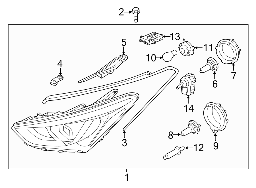 8FRONT LAMPS. HEADLAMP COMPONENTS.https://images.simplepart.com/images/parts/motor/fullsize/1063032.png