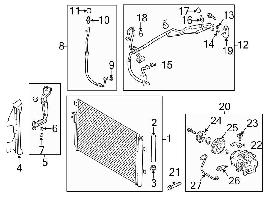 24AIR CONDITIONER & HEATER. COMPRESSOR & LINES. CONDENSER.https://images.simplepart.com/images/parts/motor/fullsize/1063105.png