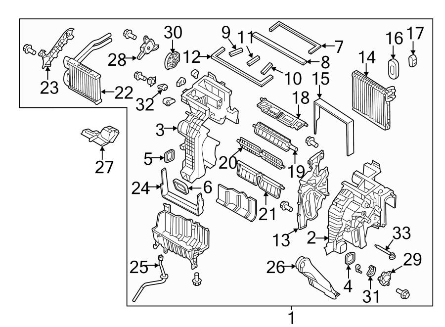 33AIR CONDITIONER & HEATER. FRONT EVAPORATOR.https://images.simplepart.com/images/parts/motor/fullsize/1063125.png