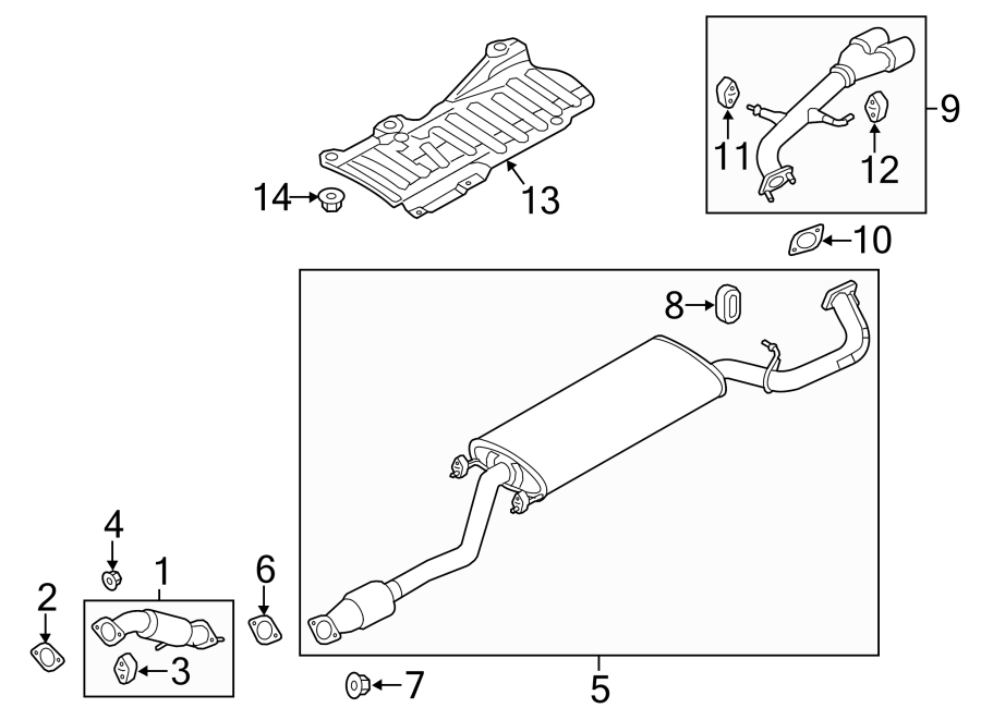 1EXHAUST SYSTEM. EXHAUST COMPONENTS.https://images.simplepart.com/images/parts/motor/fullsize/1063268.png