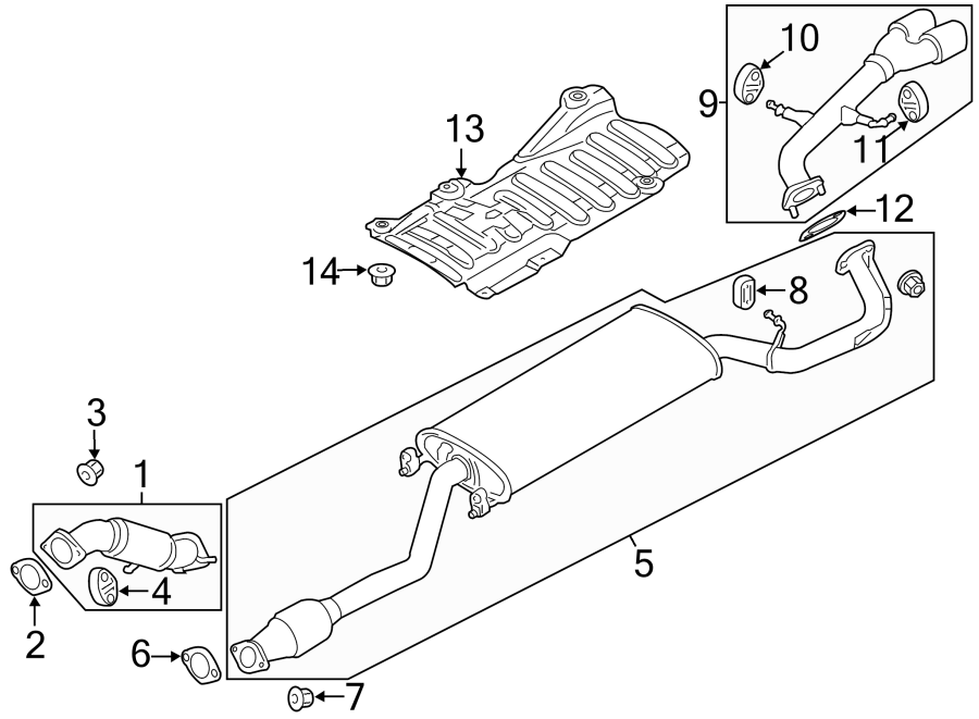 12EXHAUST SYSTEM. EXHAUST COMPONENTS.https://images.simplepart.com/images/parts/motor/fullsize/1063273.png