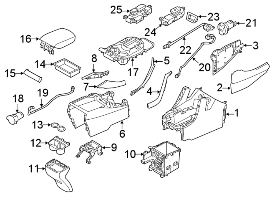 42017-19 W/2ND row captain chairs. Console & components. W/O sport.https://images.simplepart.com/images/parts/motor/fullsize/1063418.png