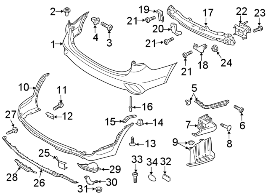 12REAR BUMPER. BUMPER & COMPONENTS.https://images.simplepart.com/images/parts/motor/fullsize/1063834.png